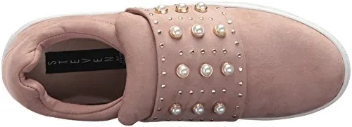 STEVEN by Steve Madden Women's Deylin Sneaker, Blush, 9 Medium US