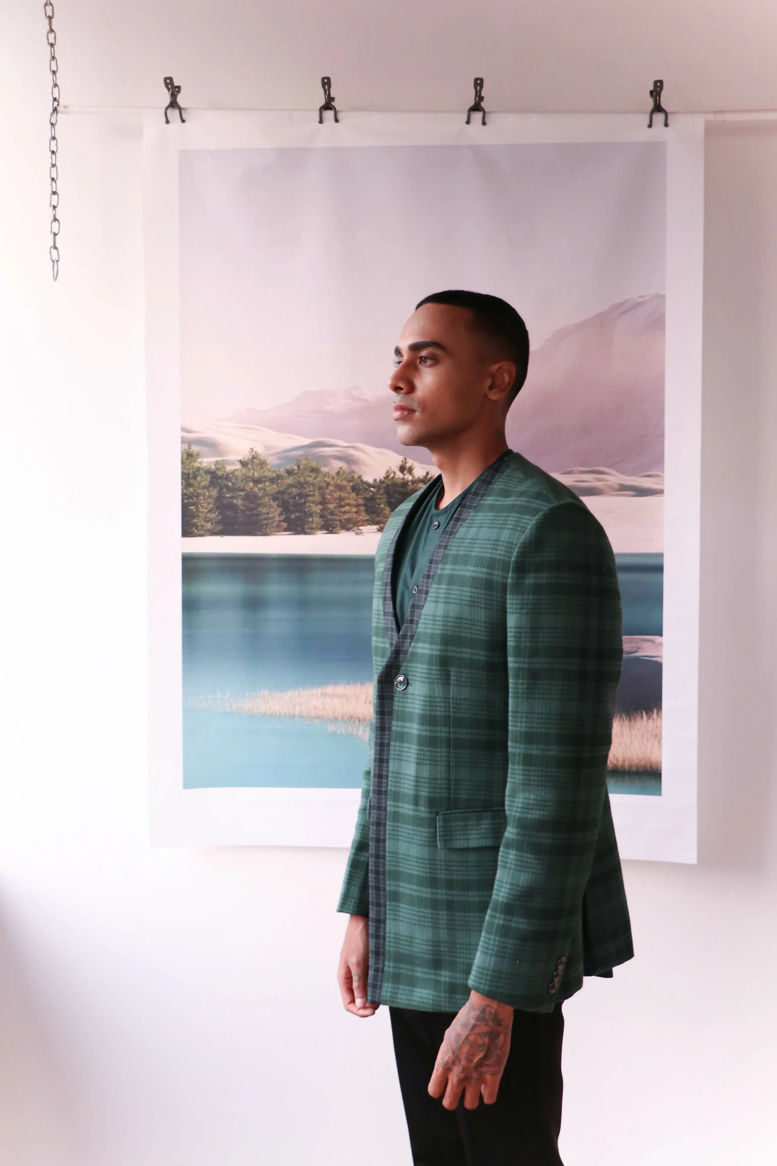Stylised Wool Blend Blazer