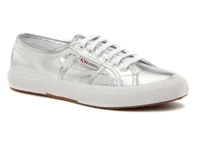 Superga Trainers Grey Silver 2750 COTMETU