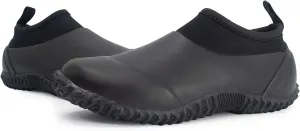 SWIFTFROG Mens Garden Boots - Unisex Waterproof Ankle Slip-On Footwear Rubber Rain Boots for Men Women Outdoor,Camping,Gardening