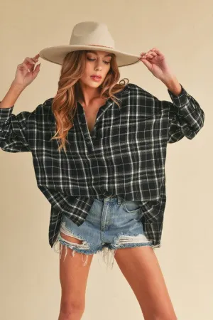Tamra Long Sleeve Plaid Shirt
