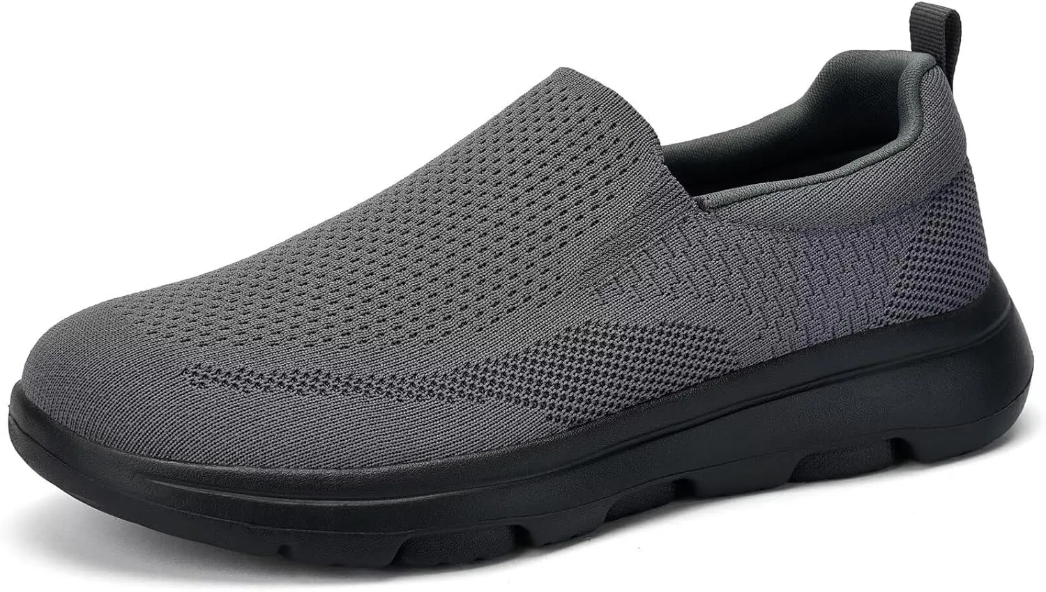 TIOSEBON Men's Mesh Slip On Walking Shoes Loafers-Work Drving Tennis Shoes
