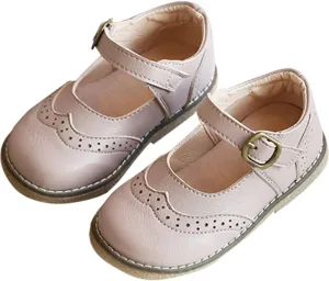 Toddler Girls Dress Shoes Mary Jane Ballet Flats Flower Girl Dress Shoes School Party Wedding Shoes