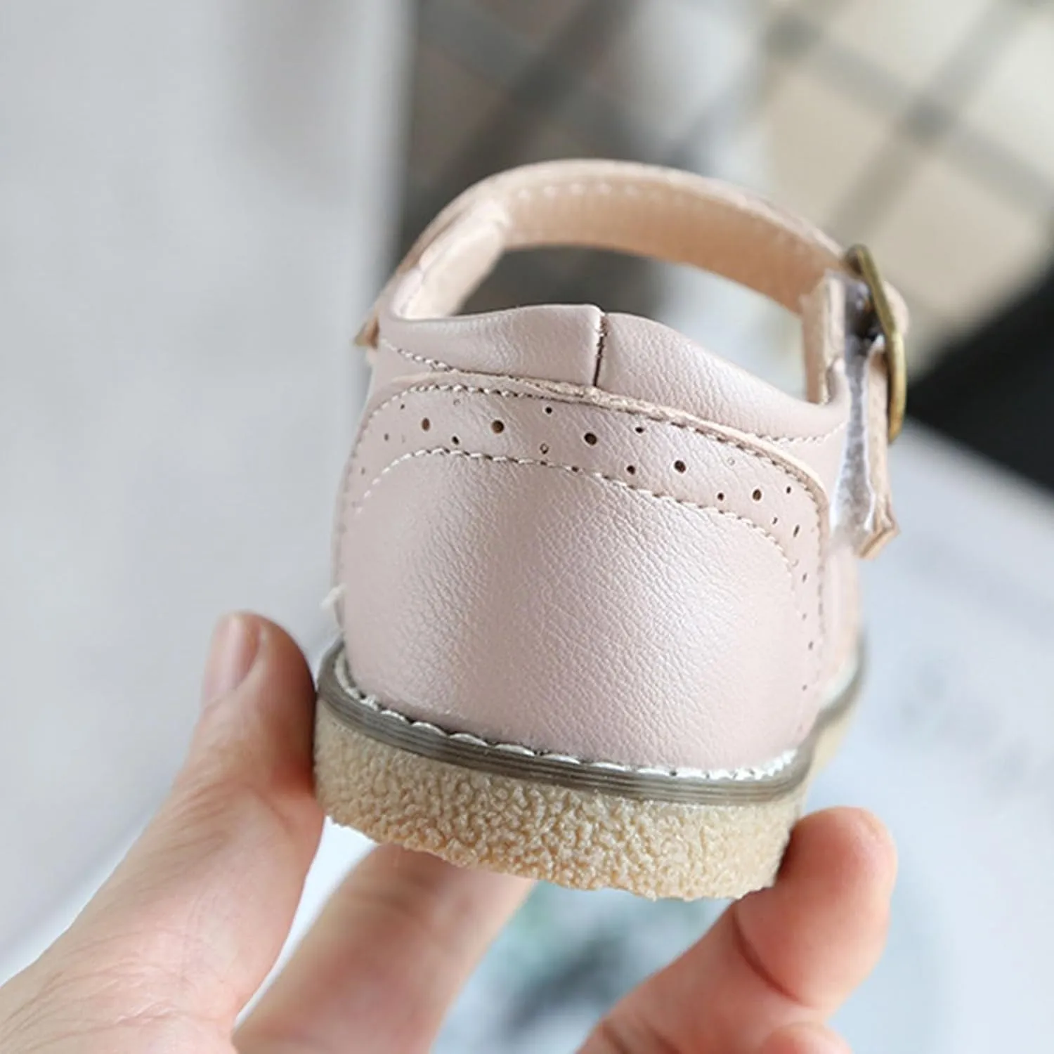 Toddler Girls Dress Shoes Mary Jane Ballet Flats Flower Girl Dress Shoes School Party Wedding Shoes