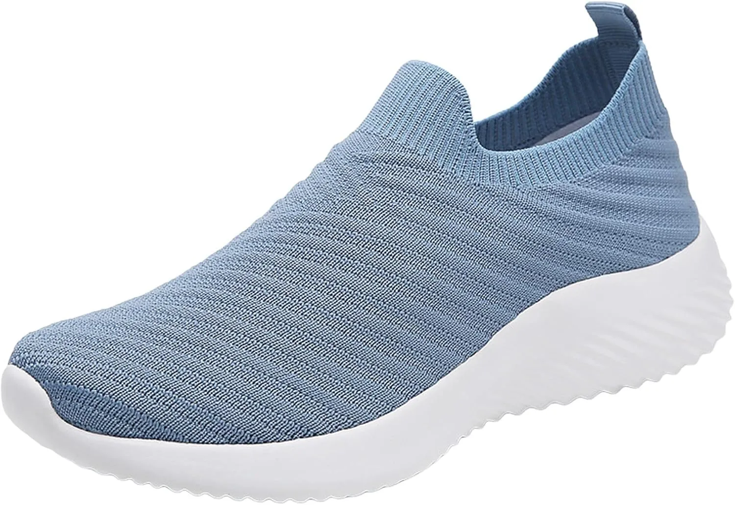 Walking Shoes Women Slip On Comfortable Lightweight Breathable Sock Shoe Casual Mesh Non Slip Tennis Workout Running Sneakers