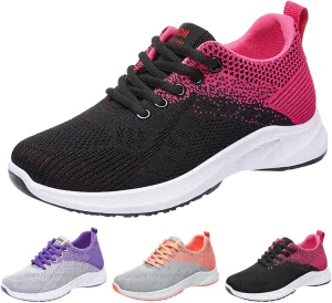 Walking Shoes Women Slip On Running Shoes Non Slip Walking Shoes Lightweight Gym Workout Shoes Breathable Fashion Sneakers