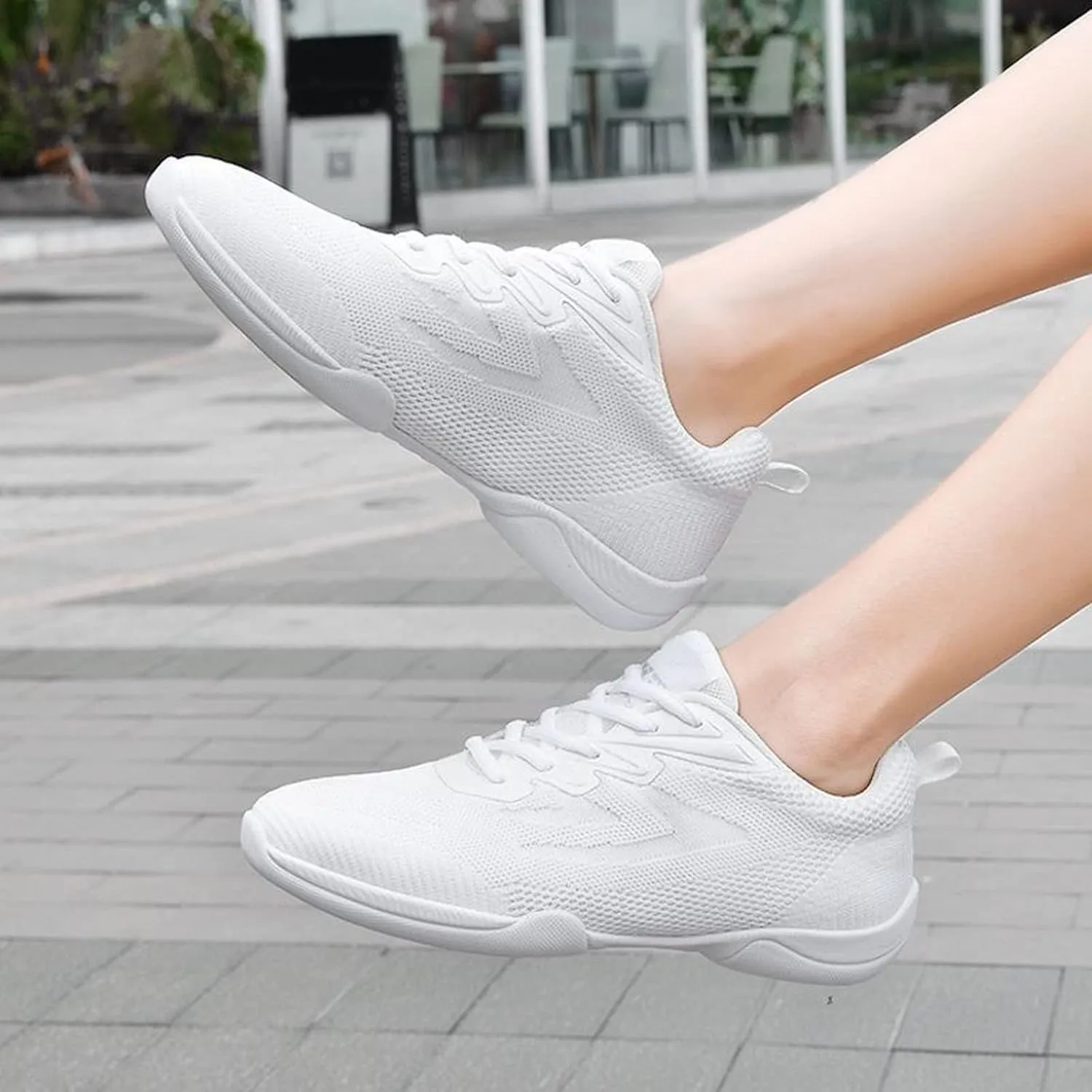 Womens Lace Up Walking Shoes Memory Foam Lightweight Comfort Mens Dress Shoes Sport Shoes Dressy Casual Wedge Sneakers Black Tennis Shoe Trainers Shoe
