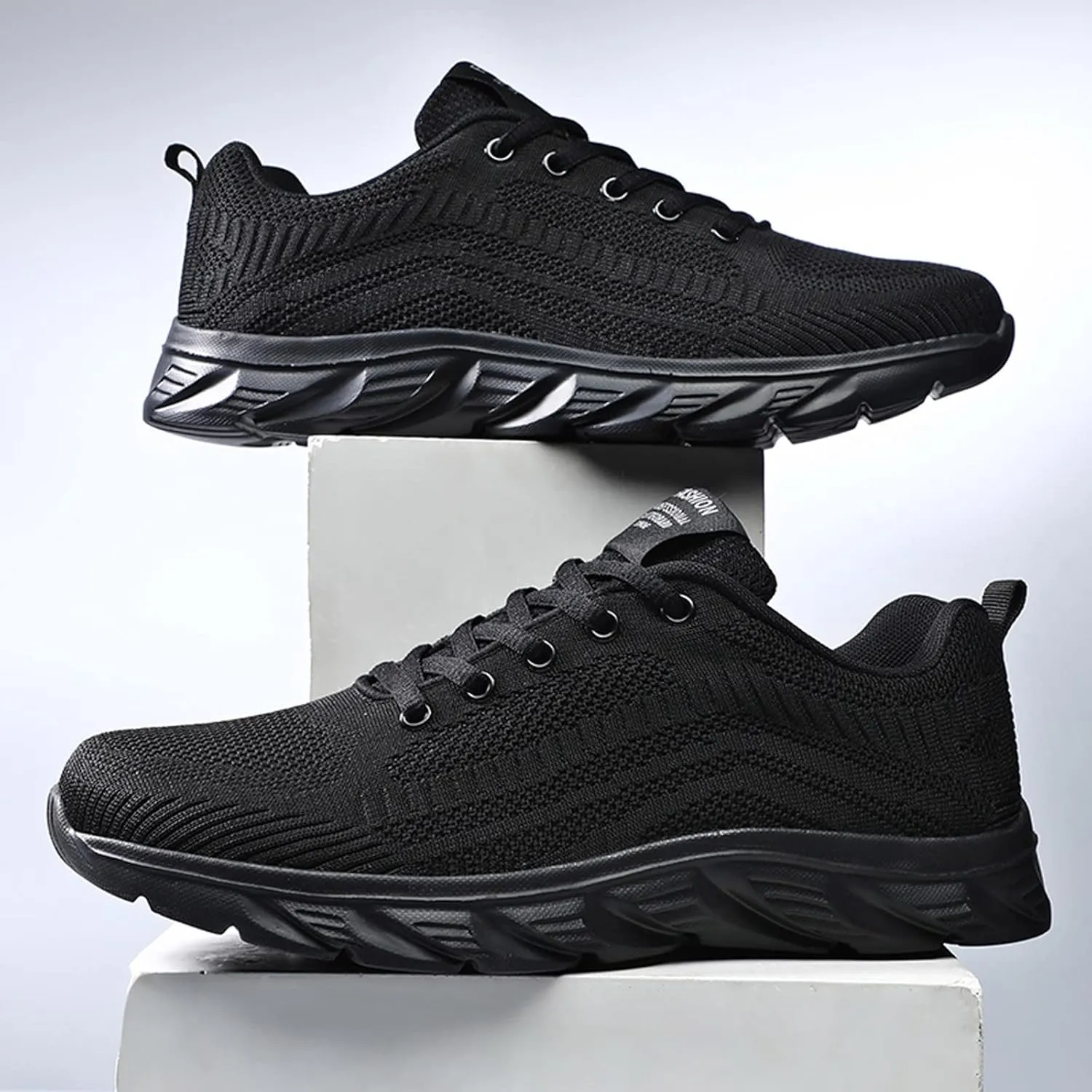 Women's Running Walking Tennis Shoes Comfortable Lace Up Womens Running Shoes Wide Casual Tennis Shoes Wedge Sneakers Waterproof Tennis Shoe Trainers Shoe