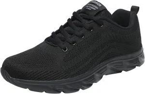 Women's Running Walking Tennis Shoes Comfortable Lace Up Womens Running Shoes Wide Casual Tennis Shoes Wedge Sneakers Waterproof Tennis Shoe Trainers Shoe