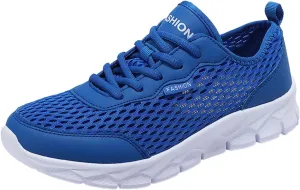 Womens Sneakers Air Cushion Running Shoes Lace Up Tennis Shoes Womens Mesh Dressy Casual Shoes Men's Fashion Sneakers Red Tennis Shoe Trainers Shoe