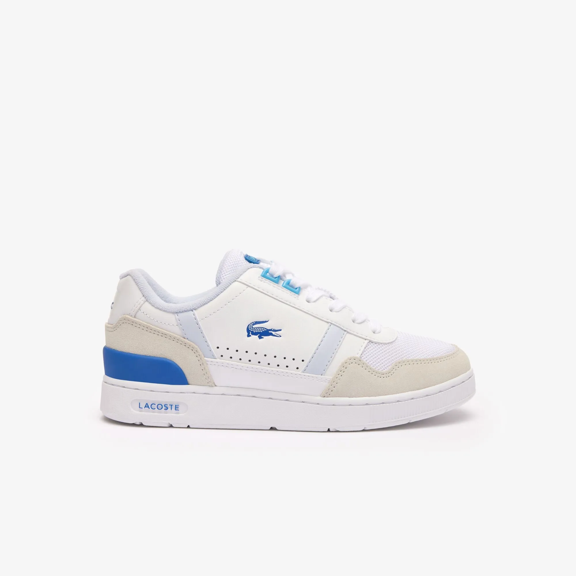 Women's T-Clip Popped Heel Leather Trainers  - 47SFA0063