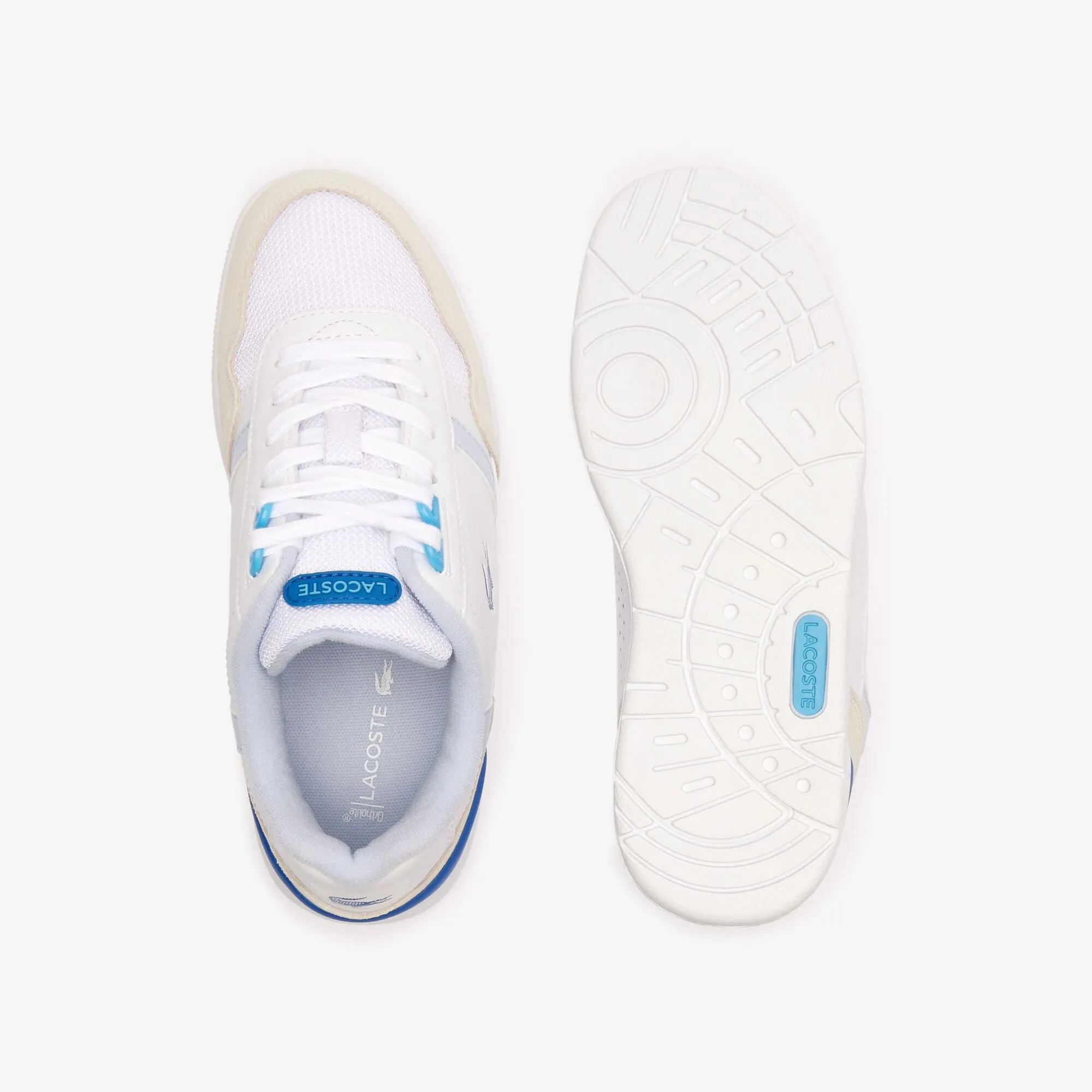 Women's T-Clip Popped Heel Leather Trainers  - 47SFA0063
