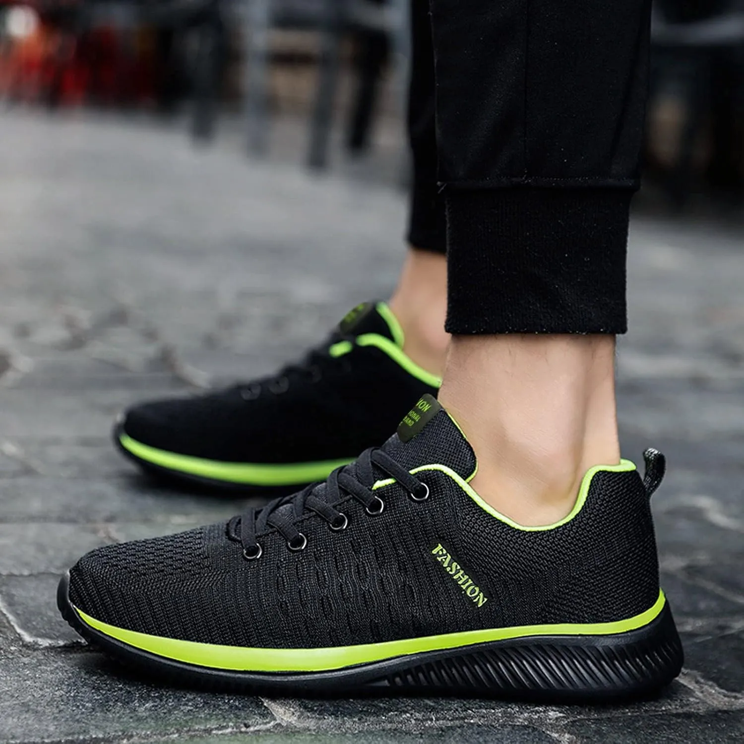 Women's Walking Shoes Mesh Breathable Lightweight Fashion Tennis Shoes Men Walking White Casual Shoes Waterproof Sneakers Brown Tennis Shoe Trainers Shoe