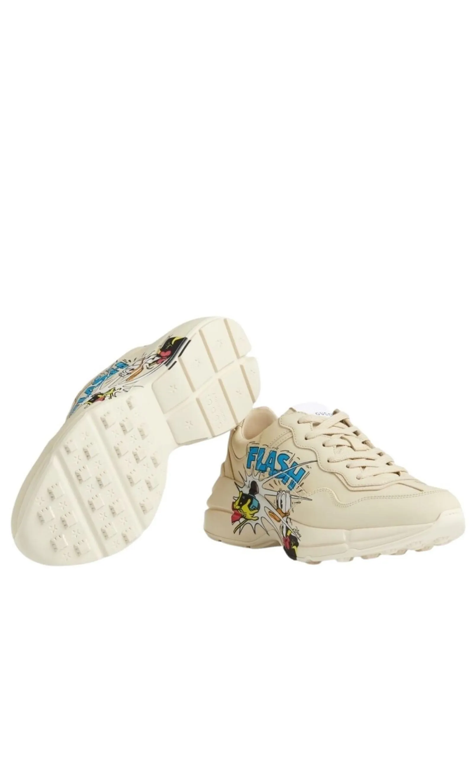 X Disney Donald Duck Rhyton Leather Sneaker